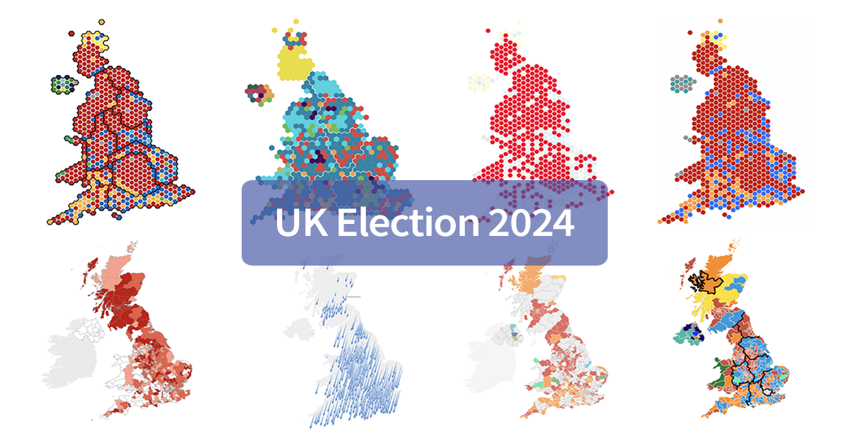 2024 UK Election Maps Data Visualization Weekly UK Election Maps In Data Visualization Weekly Social