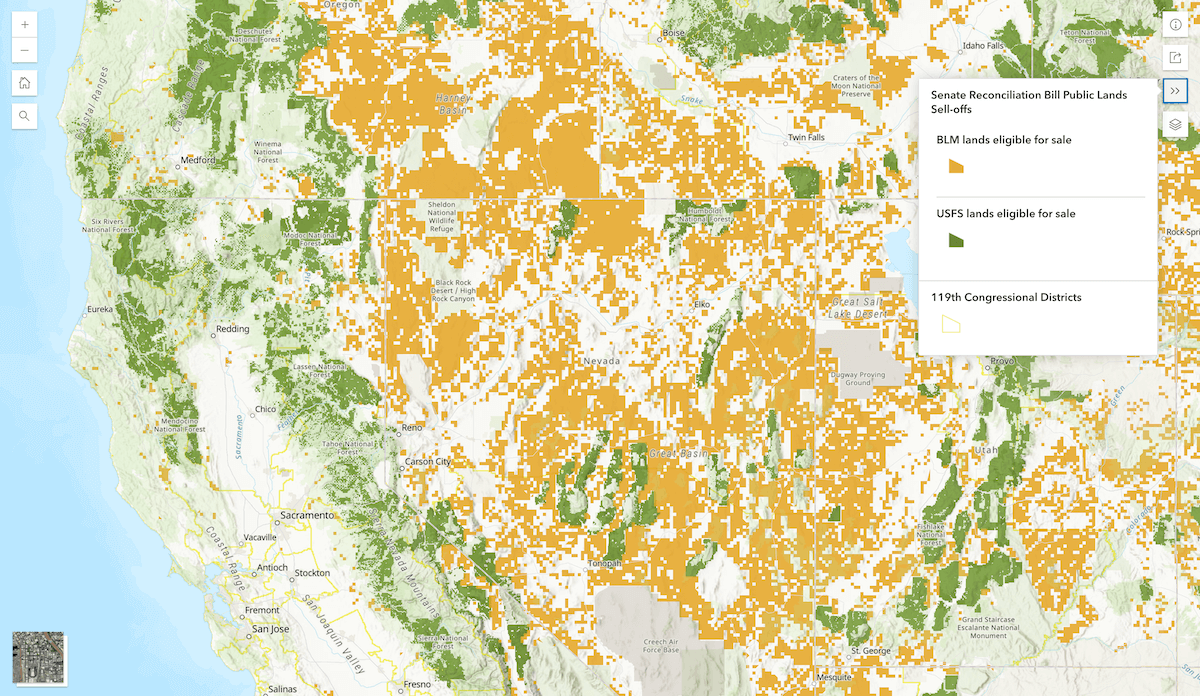 Public Lands for Sale in the United States in Data Visualization