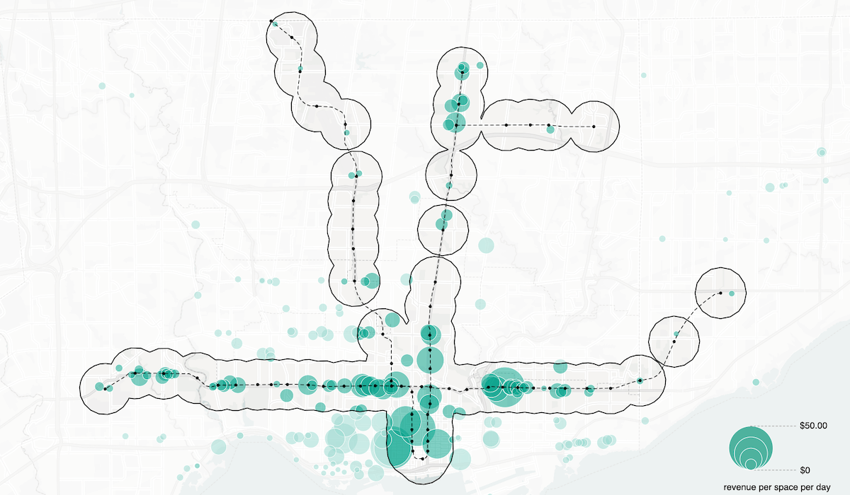 Visualizing Toronto Parking Land and Housing Potential