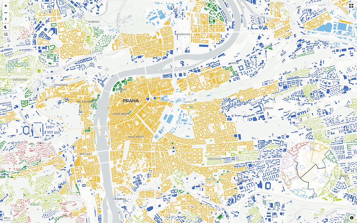 Visualizing Urban Patterns in Europe