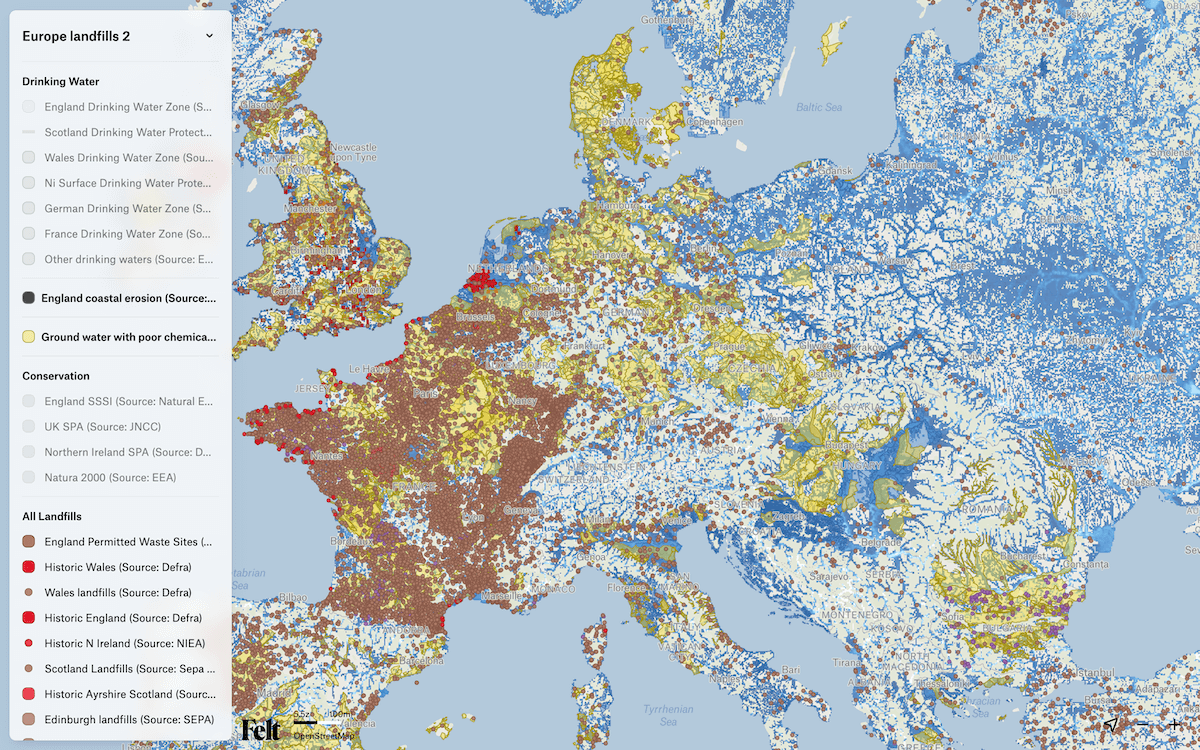 Landfills Across Europe