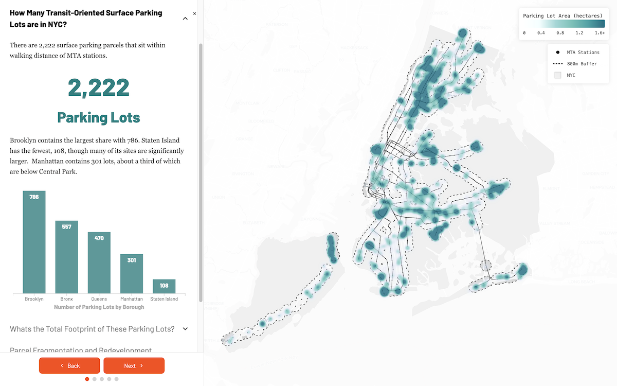 Housing Potential of NYC Parking Lots